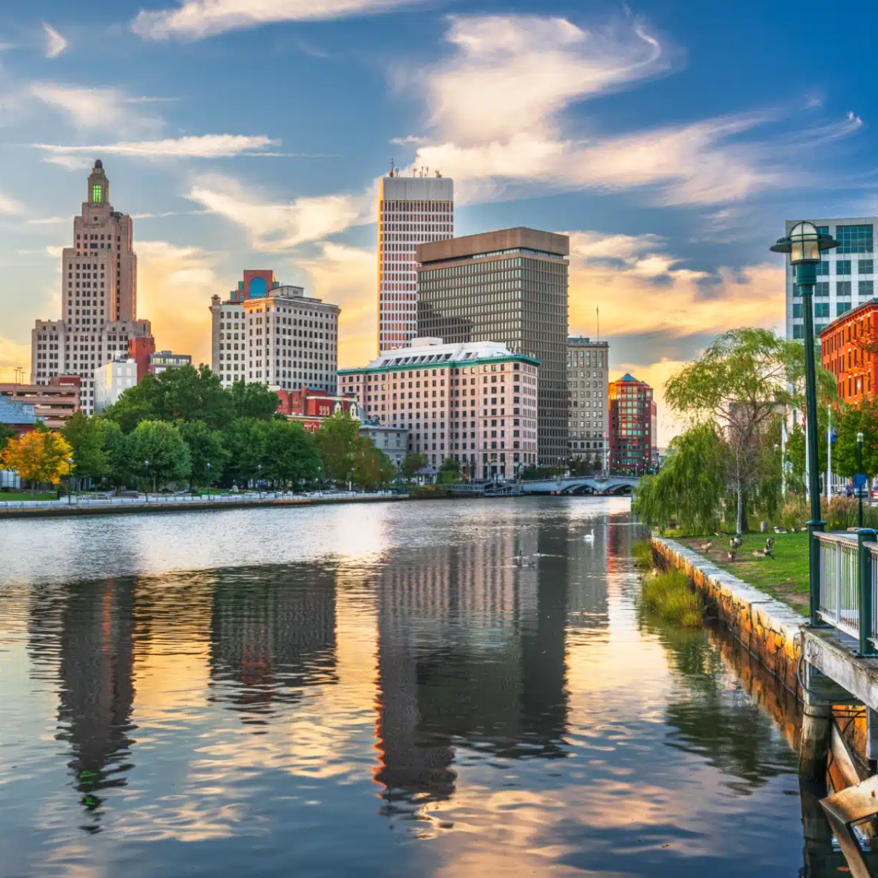 Downtown Providence, Rhode Island skyline