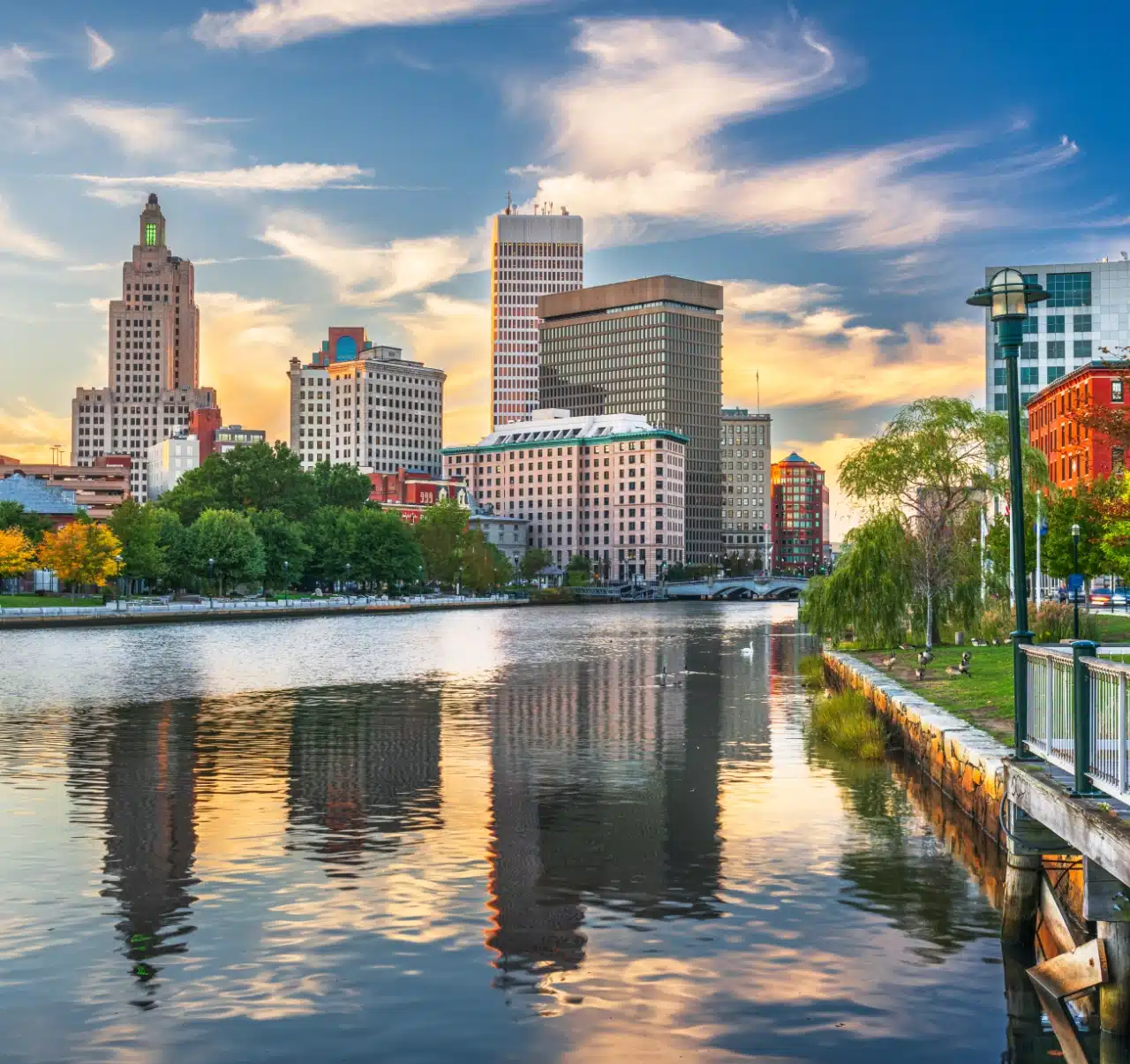 Downtown Providence, Rhode Island skyline