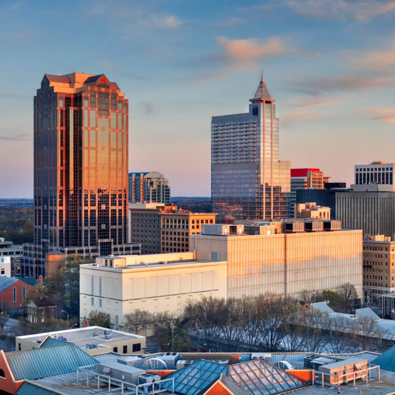 Downtown Raleigh, North Carolina skyline