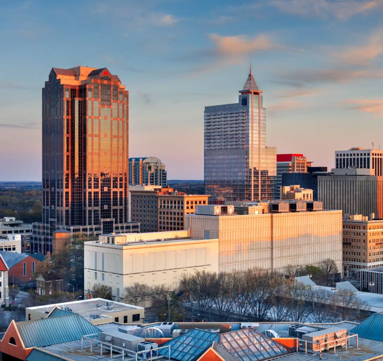 Downtown Raleigh, North Carolina skyline